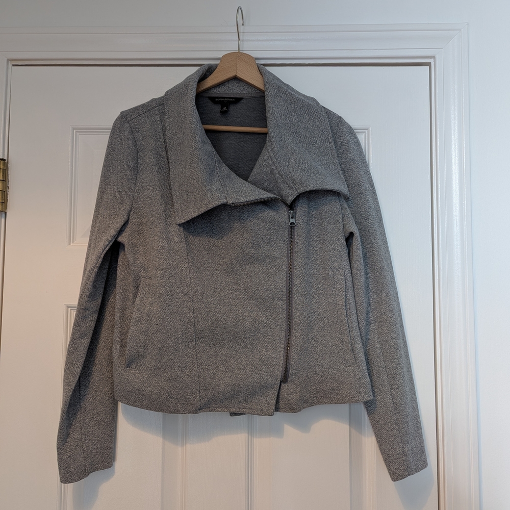 Banana Republic Women's Heather Gray Blazer